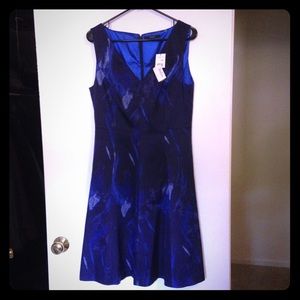 BNWT Tahari Blue Dress